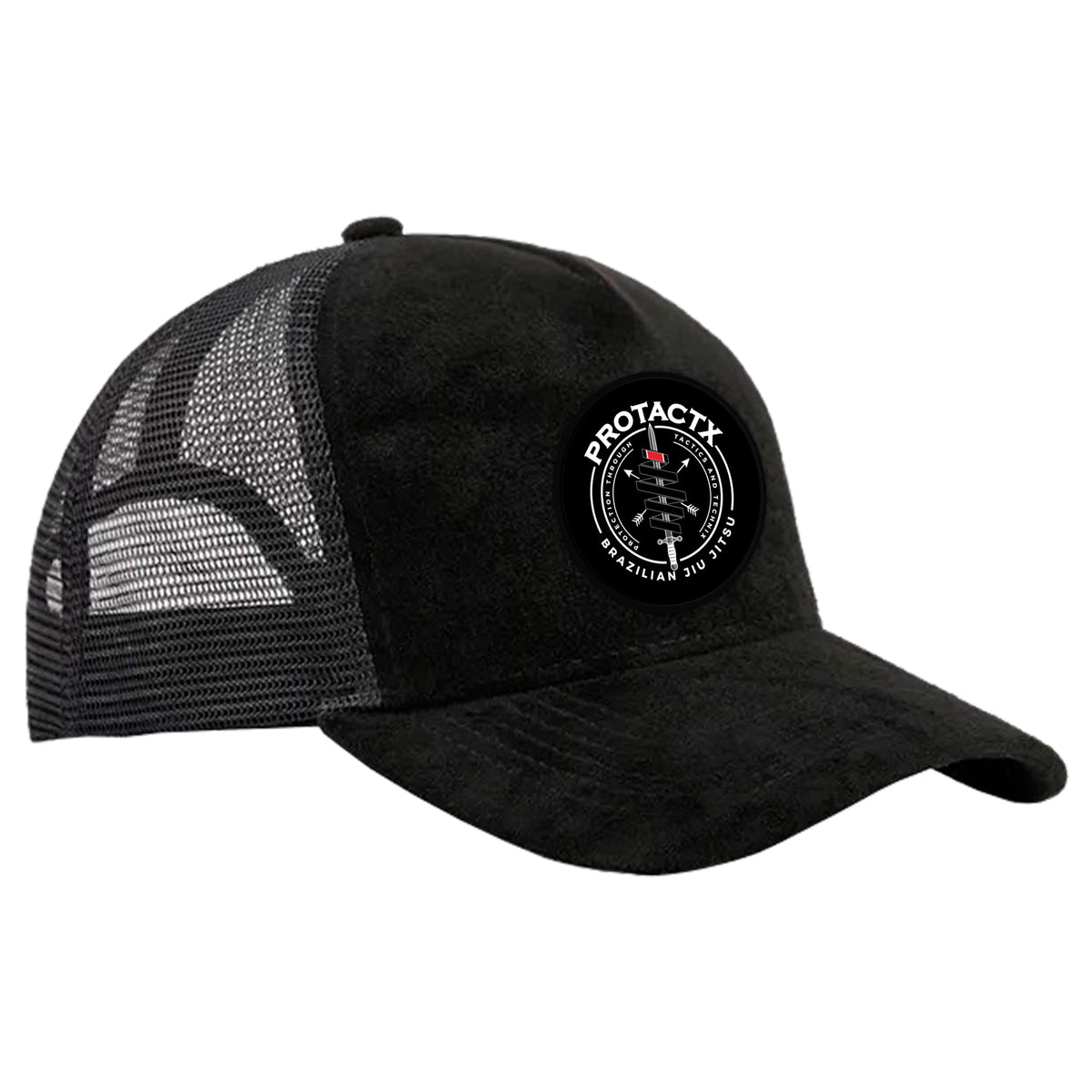 Protactx BJJ Suede Trucker Hat #8219 A