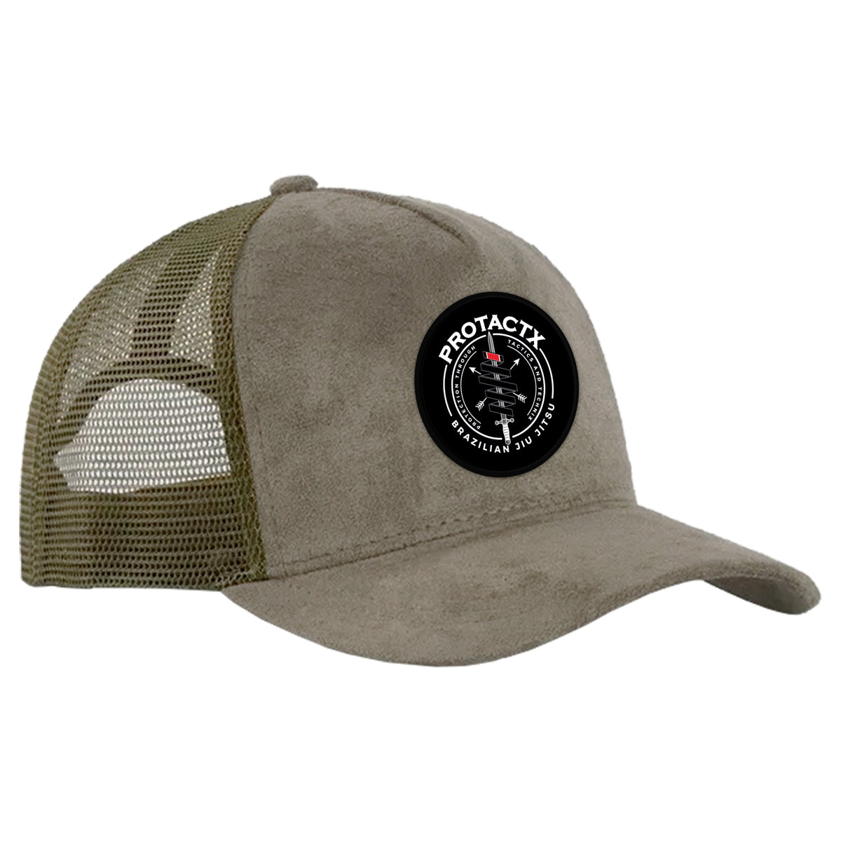 Protactx BJJ Suede Trucker Hat #8219 A