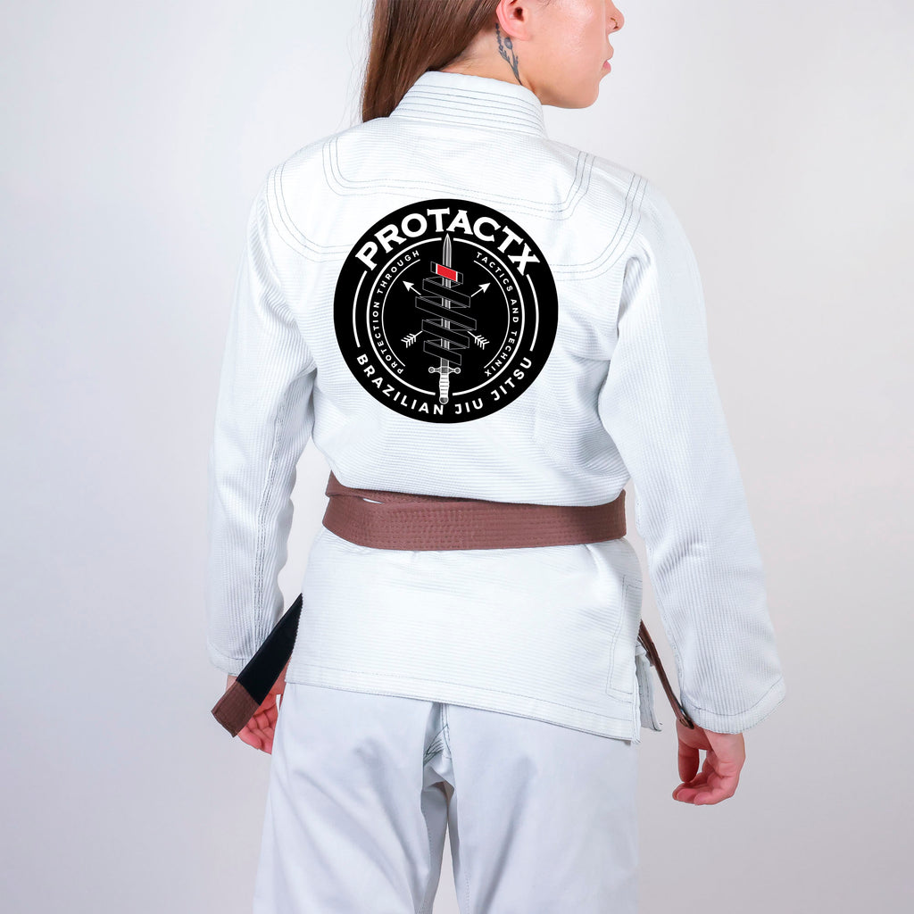 Protactx BJJ Academy Women's Gi - White #1748 A