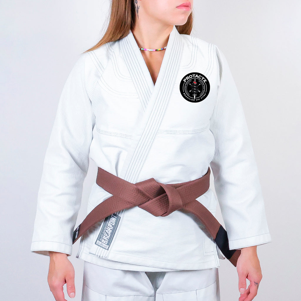 Protactx BJJ Academy Women's Gi - White #1748 A