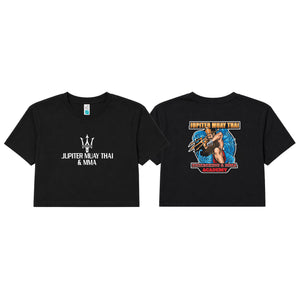 Galactic Jiu Jitsu Women's Cropped Shirts #8220 B