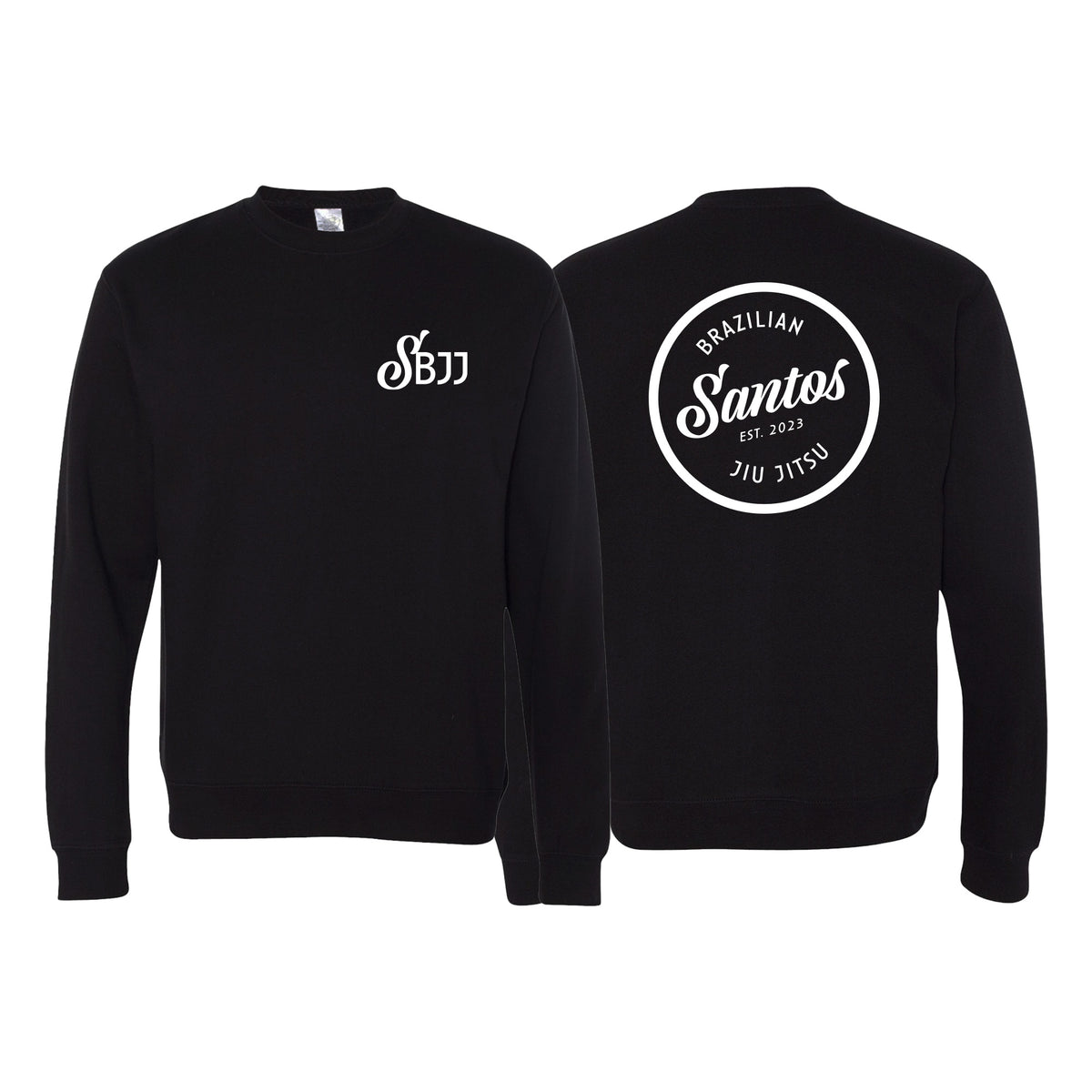 Santos Brazilian Jiu-Jitsu Crewneck Sweatshirt #8221 A