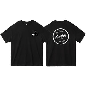 Santos Brazilian Jiu-Jitsu Oversized Adult Shirts #8221 A