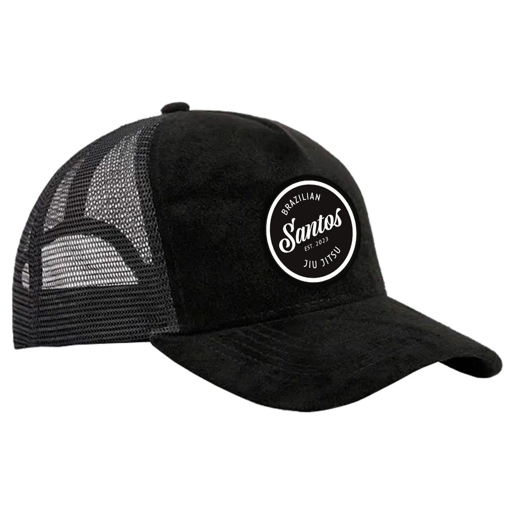 Santos Brazilian Jiu-Jitsu Suede Trucker Hat #8221 A