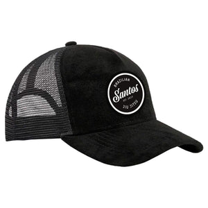 Santos Brazilian Jiu-Jitsu Suede Trucker Hat #8221 A