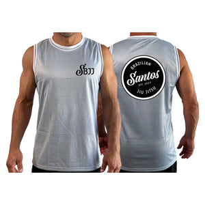Santos Brazilian Jiu-Jitsu Basketball Jerseys #8221 A