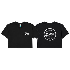 Santos Brazilian Jiu-Jitsu Women's Cropped Shirts #8221 A