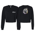 Santos Brazilian Jiu-Jitsu Women's Cropped Crewneck Sweatshirt #8221 B
