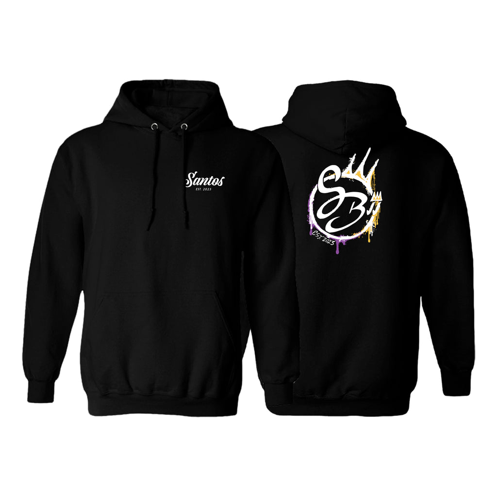 Santos Brazilian Jiu-Jitsu Academy Sweater Hoodie #8221 B