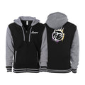 Santos Brazilian Jiu-Jitsu Varsity Zip-Up Hoodies #8221 B