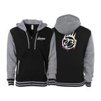 Santos Brazilian Jiu-Jitsu Varsity Zip-Up Hoodies #8221 B