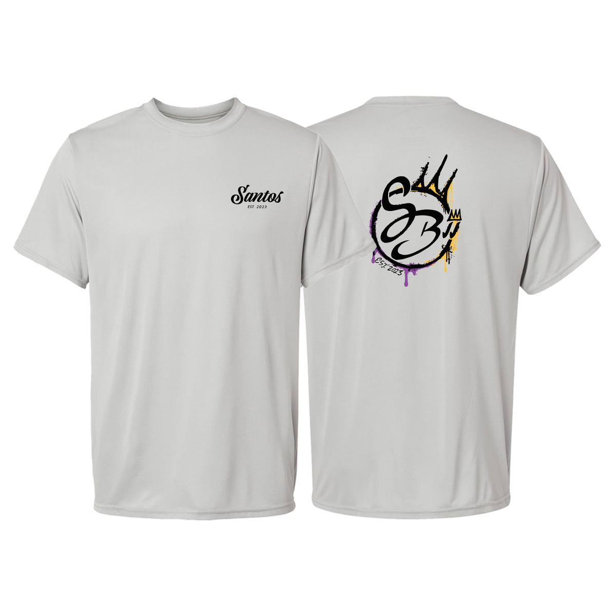 Santos Brazilian Jiu-Jitsu Dry Fit Shirts #8221 B