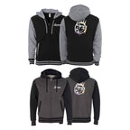 Santos Brazilian Jiu-Jitsu Varsity Zip-Up Hoodies #8221 B