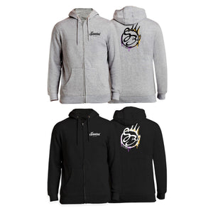 Santos Brazilian Jiu-Jitsu Zip-Up Hoodies #8221 B