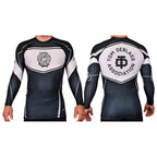 Southside Martial Arts Academy Rash Guards Black/White #8222 A