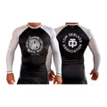 Southside Martial Arts All Black Ranked Long Sleeve Rash Guards #8222 A