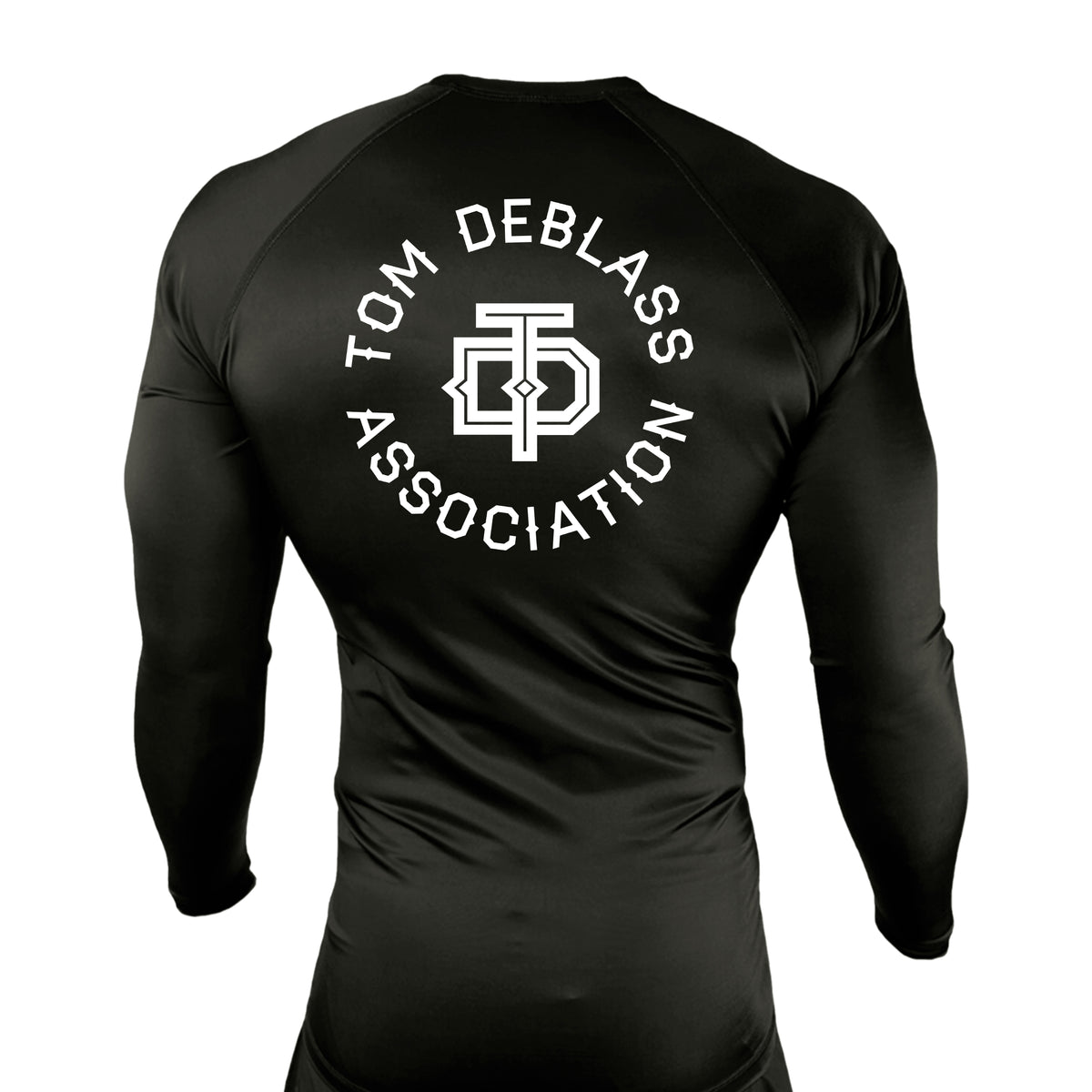 Southside Martial Arts All Black Rash Guards Long Sleeves #8222 A