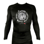 Southside Martial Arts All Black Rash Guards Long Sleeves #8222 A