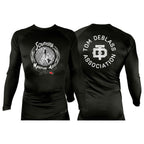 Southside Martial Arts All Black Rash Guards Long Sleeves #8222 A