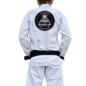Bushido-Kai Brazilian Jiu-Jitsu Academy Kids Gi - White #1813 A