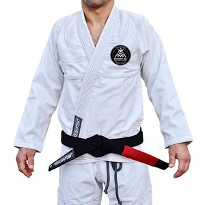 Bushido-Kai Brazilian Jiu-Jitsu Academy Adults Gi - White #1813 A