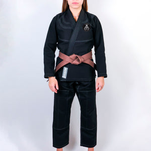 Bushido-Kai Brazilian Jiu-Jitsu Academy Women's Gi - Black #1813 A