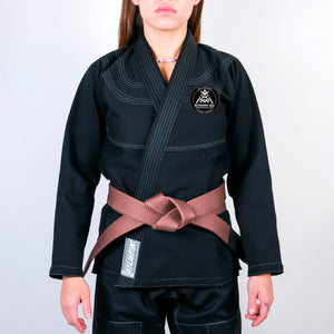 Bushido-Kai Brazilian Jiu-Jitsu Academy Women's Gi - Black #1813 A
