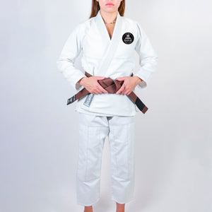Bushido-Kai Brazilian Jiu-Jitsu Academy Women's Gi - White #1813 A