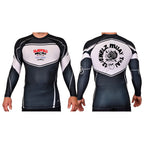 12 Jewelz Muay Thai Academy Rash Guards Black/White #8225 A