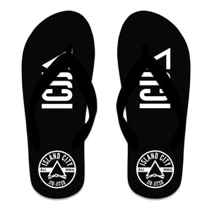 Island City Jiu Jitsu Flip Flops #8226 A