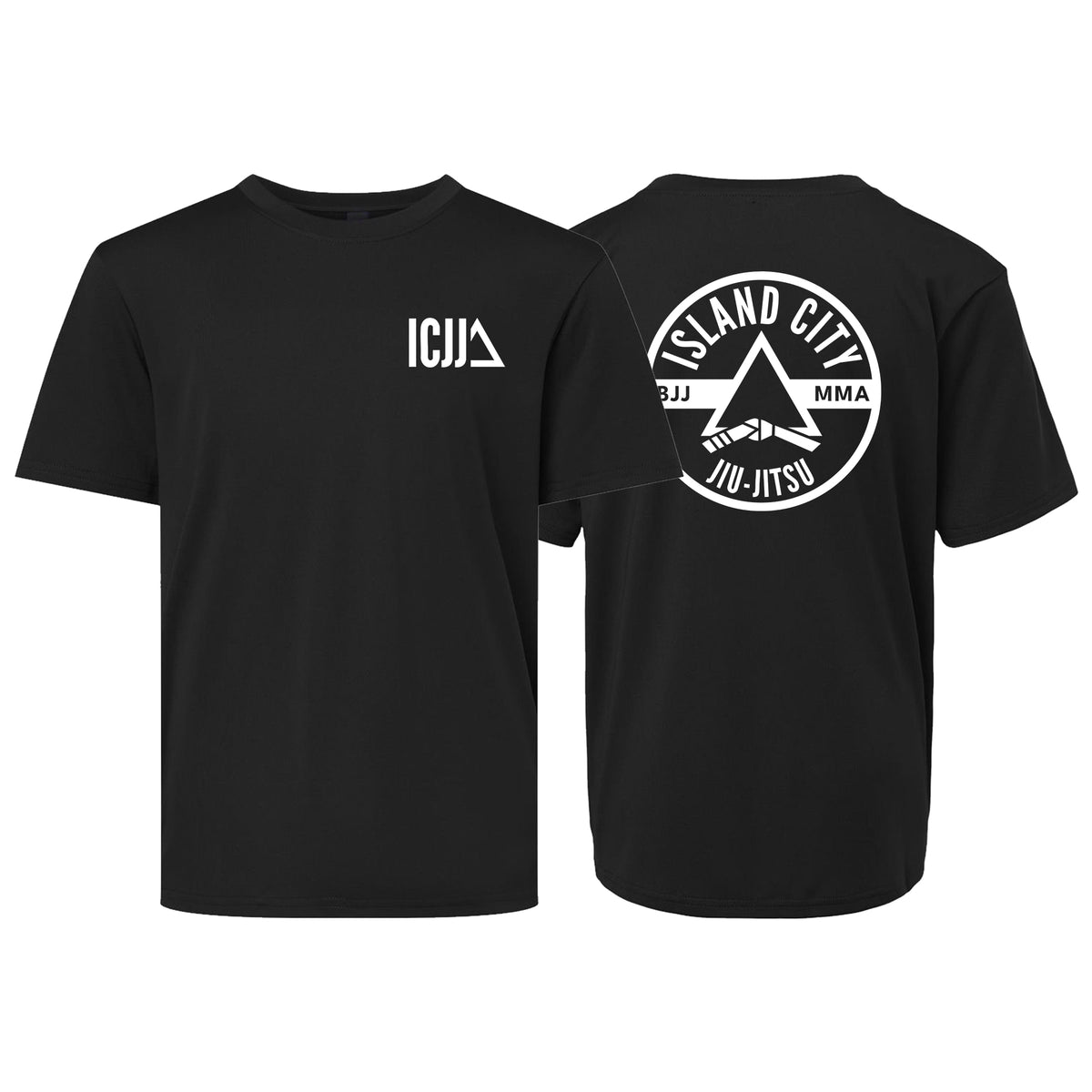 Island City Jiu Jitsu Dry Fit Kids Shirts #8226 A