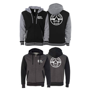 Island City Jiu Jitsu Varsity Zip-Up Hoodies #8226 A