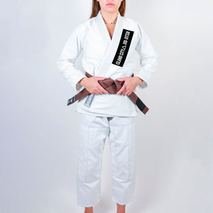 Island City Jiu Jitsu Academy Women's Gi - White #1311 A