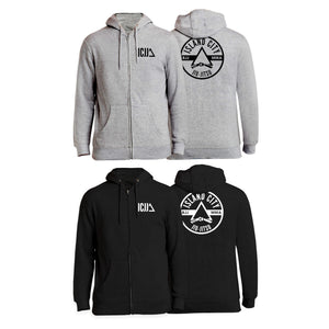 Island City Jiu Jitsu Zip-Up Hoodies #8226 A