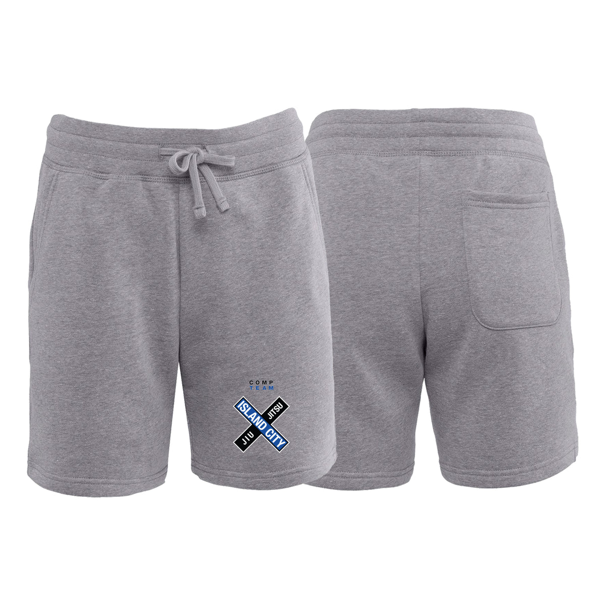 Island City Jiu Jitsu Sweat Shorts #8226 C