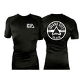 Island City Jiu Jitsu All Black Rash Guards Short Sleeves #8226 A