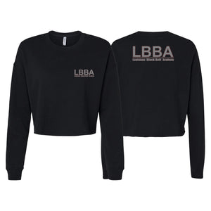 Bossier Jiu Jitsu Women's Cropped Crewneck Sweatshirt #8227 E (LBBA)