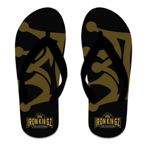 Iron Kingz Flip Flops #8229 A