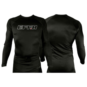 Epic BJJ All Black Rash Guards Long Sleeves #8230 C