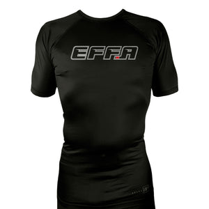 Epic BJJ All Black Rash Guards Short Sleeves #8230 C