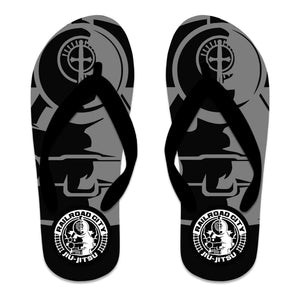 Railroad City Jiu Jitsu Flip Flops #8231 A