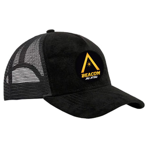 Beacon Jiu Jitsu Suede Trucker Hat #8233 A