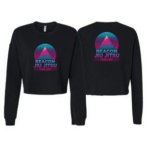 Beacon Jiu Jitsu Women's Cropped Crewneck Sweatshirt #8233 E