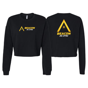 Beacon Jiu Jitsu Women's Cropped Crewneck Sweatshirt #8233 A