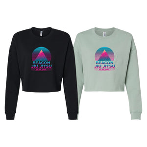 Beacon Jiu Jitsu Women's Cropped Crewneck Sweatshirt #8233 E