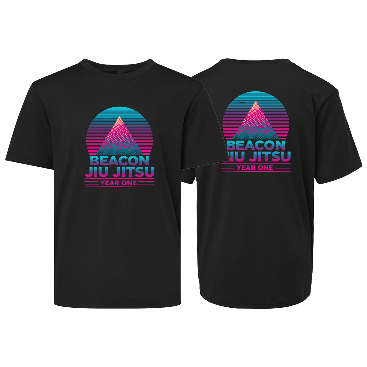 Beacon Jiu Jitsu Dry Fit Kids Shirts #8233 E