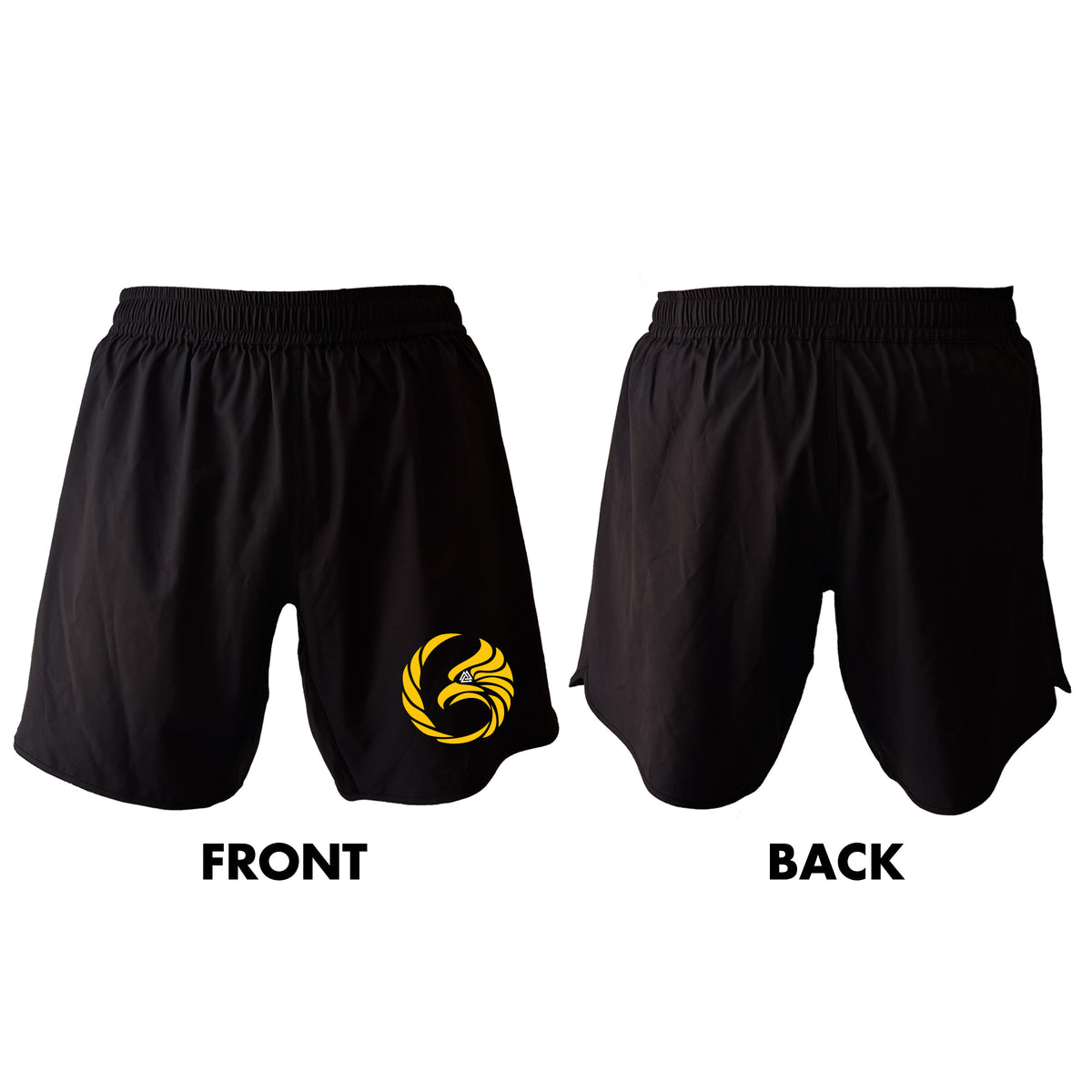 Black Tie/Trinity Jiu Jitsu All Black Shorts 2.0 #8234 A