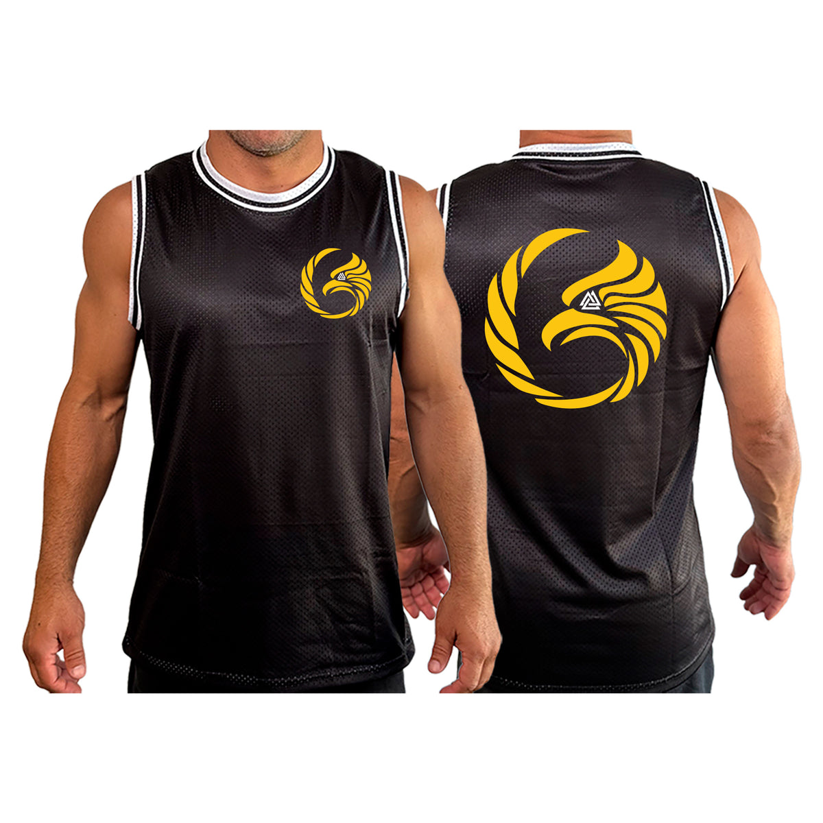 Black Tie/Trinity Jiu Jitsu Basketball Jerseys #8234 A