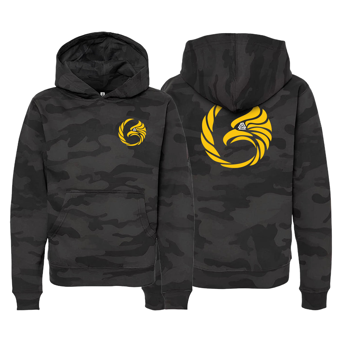 Black Tie/Trinity Jiu Jitsu Academy Sweater Kids Hoodie #8234 A