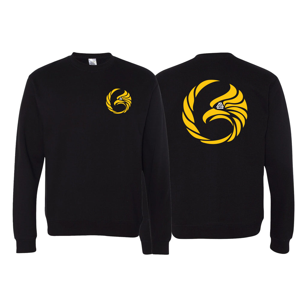 Black Tie/Trinity Jiu Jitsu Crewneck Sweatshirt #8234 A
